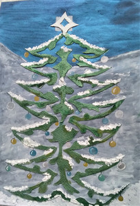 Lynne, Christmas tree, mixed media.jpg